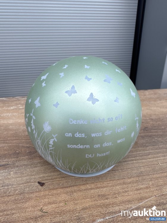 Artikel Nr. 935047: Deko salbeigrüne Kugel (groß)