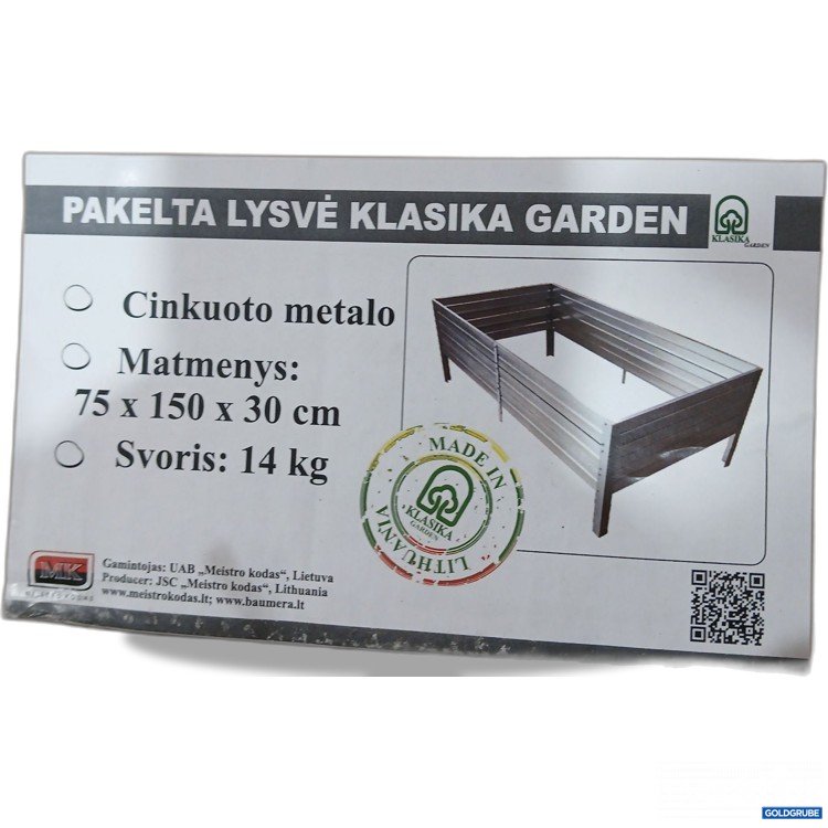 Artikel Nr. 967047: Klasika Garden Hochbeet 75x150x30cm 
