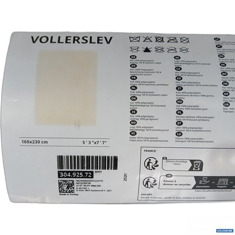 Artikel Nr. 969047: Ikea Vollerslev 160x230cm  304 926 72 