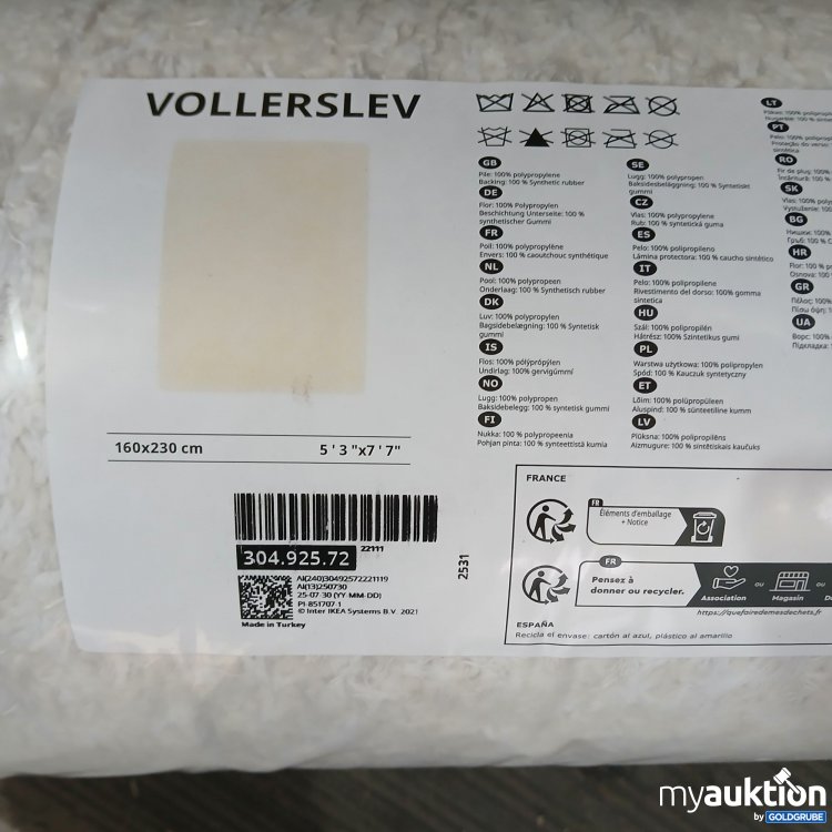 Artikel Nr. 969047: Ikea Vollerslev 160x230cm  304 926 72 