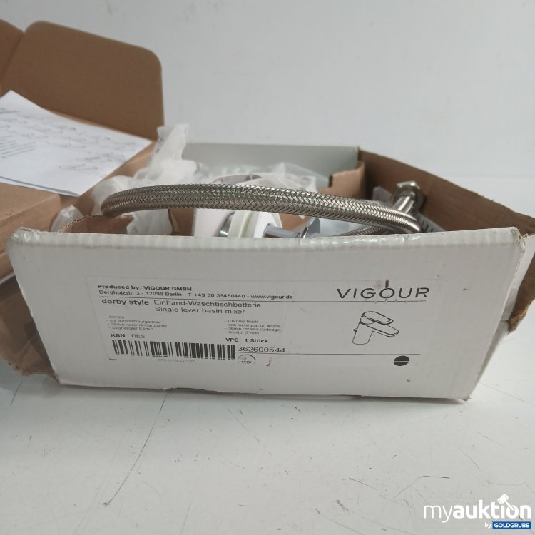 Artikel Nr. 445048 Artikel Nr. 445048: Vigour Einhand-Waschtischbatterie Chrom derby style