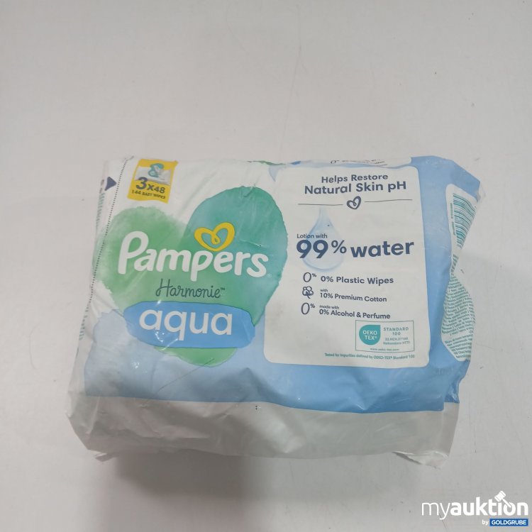 Artikel Nr. 874048 Artikel Nr. 874048: Pampers Aqua 3x48 Baby Wipes