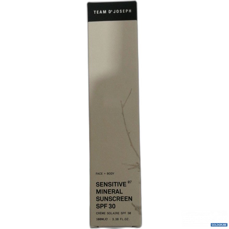 Artikel Nr. 891048: Team Dr Joseph Sensitive Mineral Sunscreen SPF 30 100ml