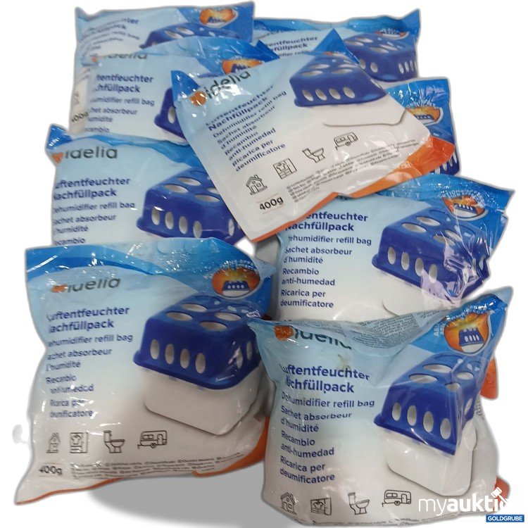 Artikel Nr. 892048: Idelia Luftentfeuchter Nachfüllpack 9x400g