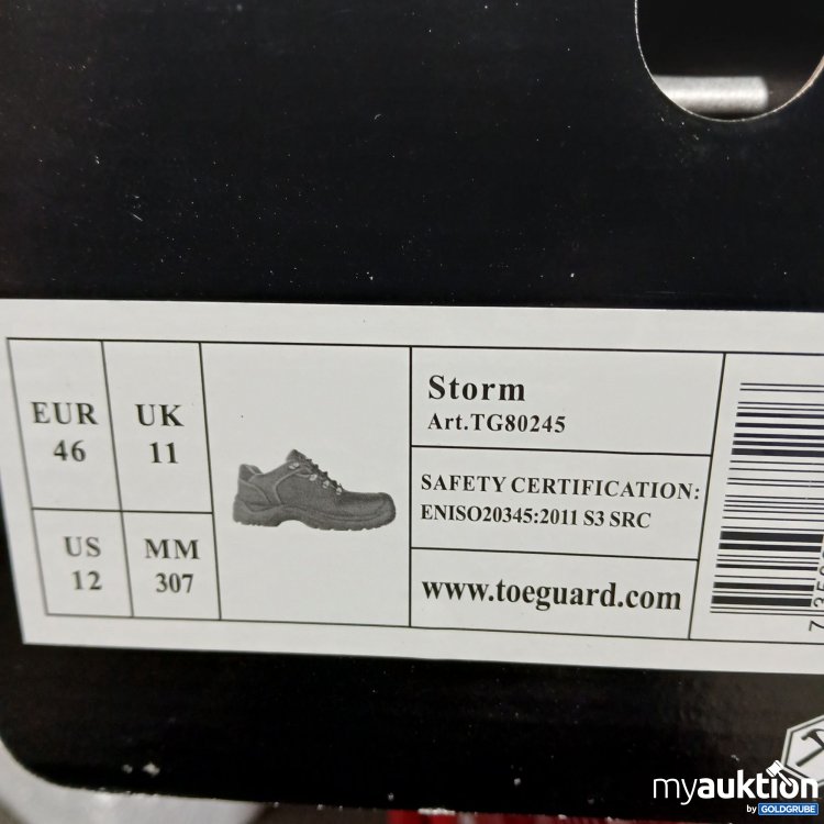 Artikel Nr. 915048: Toe Guard Sicherheitsschuhe  Storm TG80245