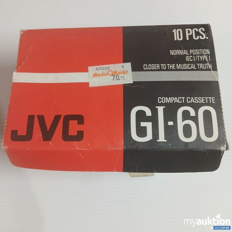 Artikel Nr. 922048: JVC Compact Cassette GI-60 10 PCS