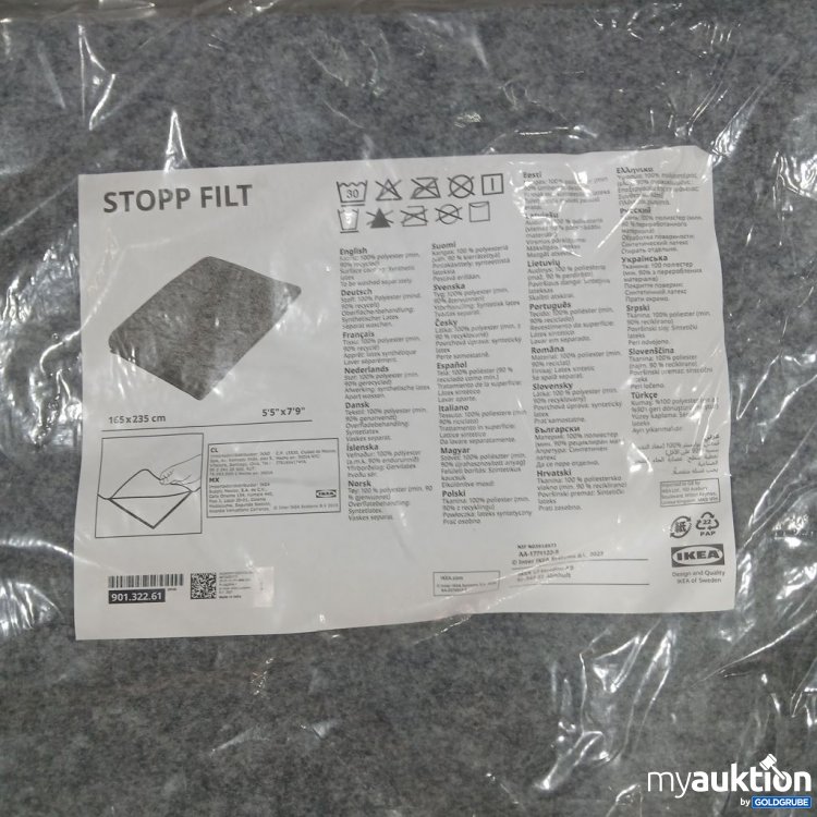 Artikel Nr. 930048 Artikel Nr. 930048: IKEA STOPP FILT 165x235 cm