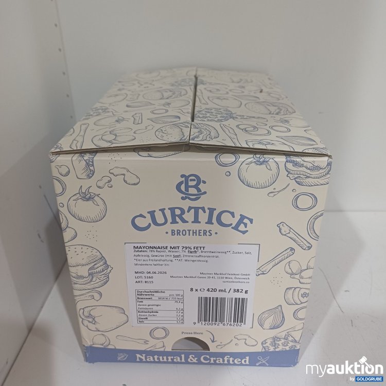 Artikel Nr. 932048 Artikel Nr. 932048: Curtice Brothers Mayonnaise 79% Fett, 8x420ml