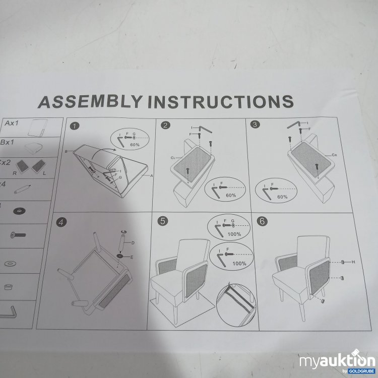Artikel Nr. 958048: Beliani Stuhl 42801 