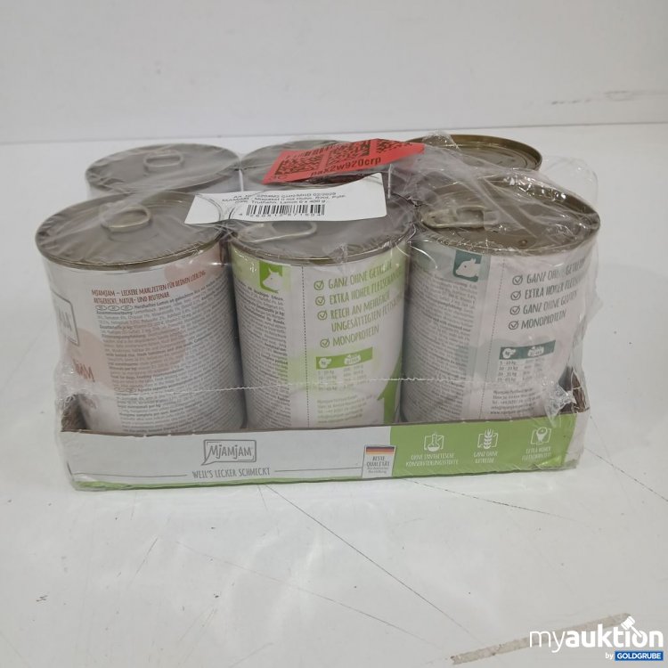 Artikel Nr. 968048: Mjamjam Hundefutter 6x400 g