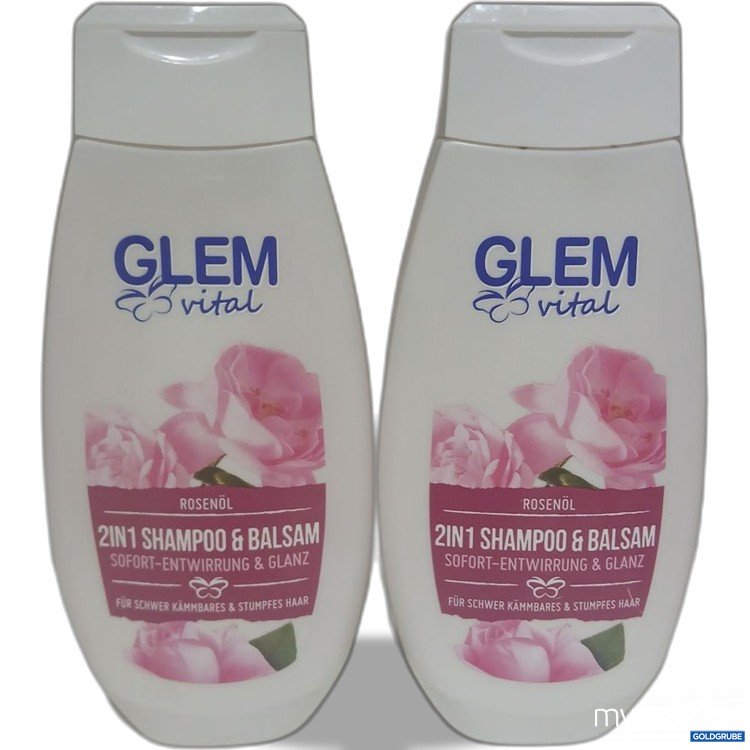 Artikel Nr. 982048: GLEM vital 2in1 Shampoo & Balsam Rosenoil 2 Stk