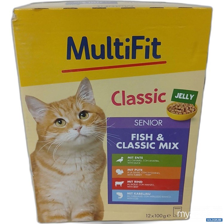 Artikel Nr. 990048 Artikel Nr. 990048: Multifit Classic Senior Fish & Classic Mix 12x100g