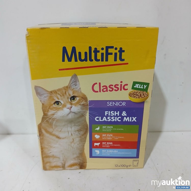 Artikel Nr. 990048 Artikel Nr. 990048: Multifit Classic Senior Fish & Classic Mix 12x100g