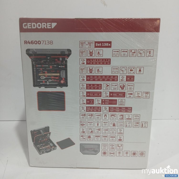 Artikel Nr. 448049: Gedore Werkzeugkoffer Set 138tlg. R46007138