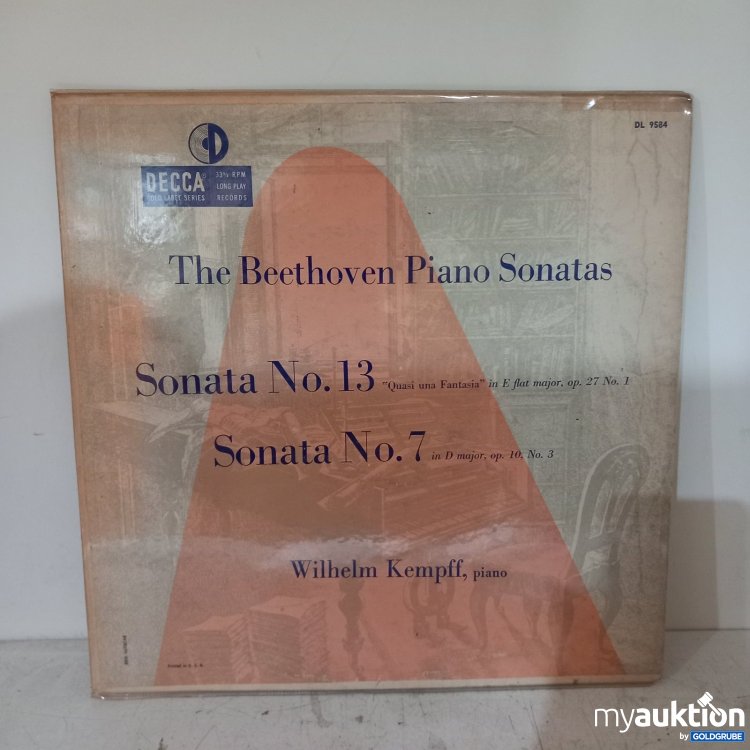 Artikel Nr. 470049 Artikel Nr. 470049: Decca The Beethoven Piano Sonatas LP No. 13 No. 7