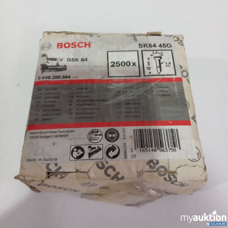 Artikel Nr. 822049: Bosch GSK 64, 2500x SK64 45G