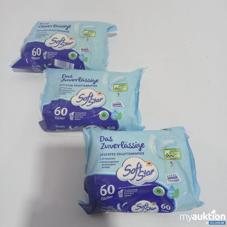 Artikel Nr. 847049 Artikel Nr. 847049: Soft Star 3x60 Tücher