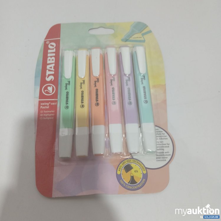 Artikel Nr. 857049 Artikel Nr. 857049: Stabilo Swing Cool Pastel Textmarker