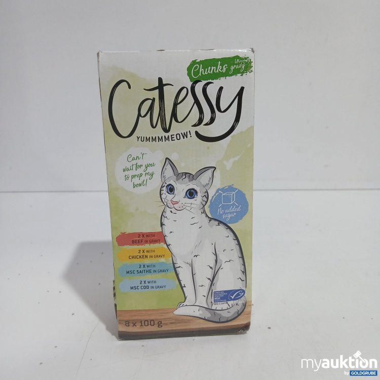 Artikel Nr. 858049 Artikel Nr. 858049: Catessy Katzenfutter 8x100g