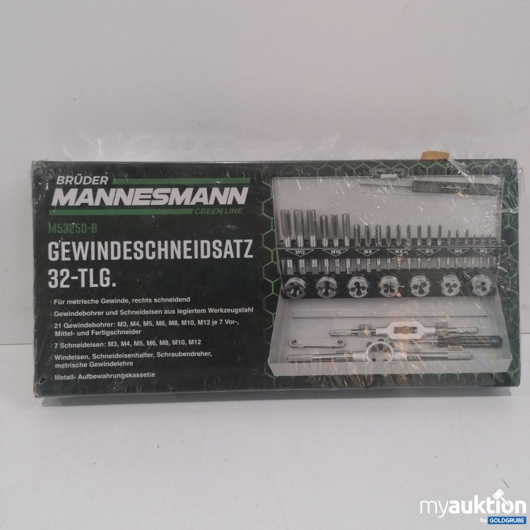 Artikel Nr. 860049 Artikel Nr. 860049: Brüder Mannesmann M53250-B Gewindeschneidesatz 32 tlg