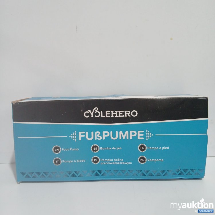 Artikel Nr. 862049: Lehero Fußpumpe 