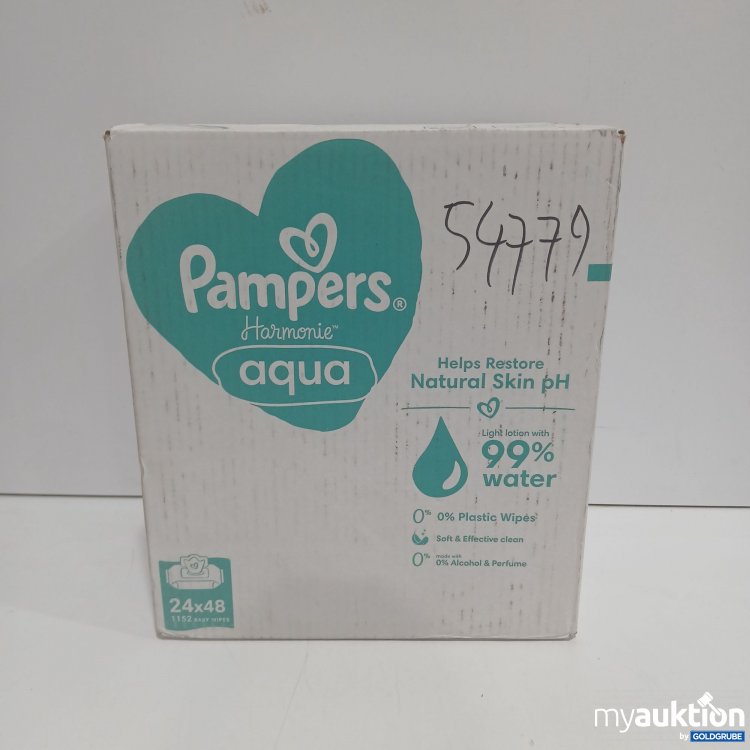 Artikel Nr. 877049: Pampers Aqua Baby Wipes 24x48 Baby Wipes