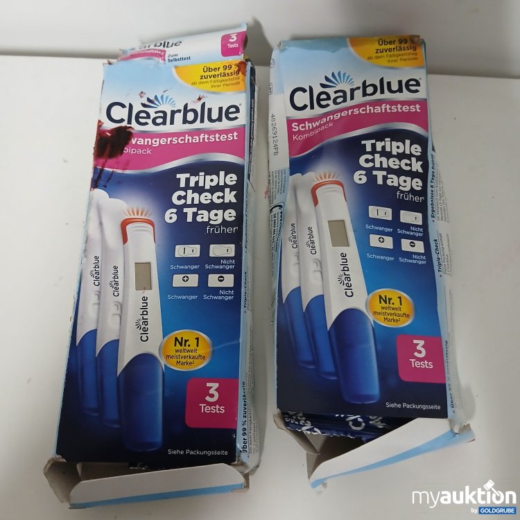Artikel Nr. 889049: Clearblue Schwangerschaftstest Set mit Frühtest 2x