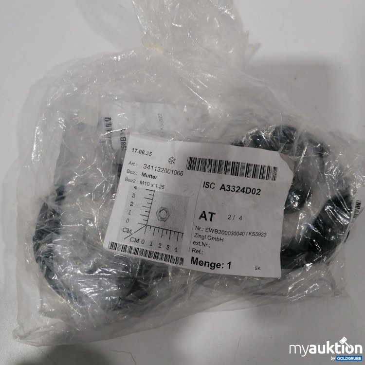 Artikel Nr. 896049: Mutter 341132001066 M10x1. 25