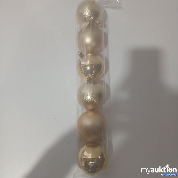 Artikel Nr. 912049 Artikel Nr. 912049: Weihnachtskugeln Gold 6Stk.