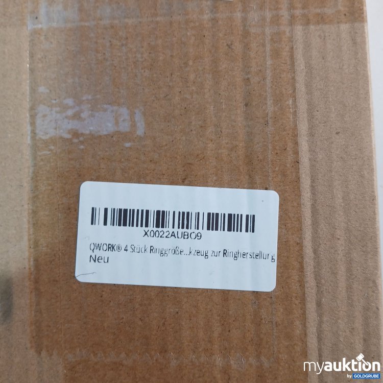 Artikel Nr. 952049 Artikel Nr. 952049: QWork Ringgrößenwerkzeug zur Ringherstellung 4Stk