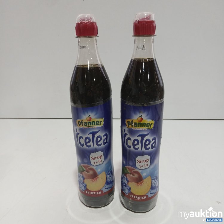 Artikel Nr. 959049: Pfanner Ice Tea Sirup Pfirsich 2x e0,7l 