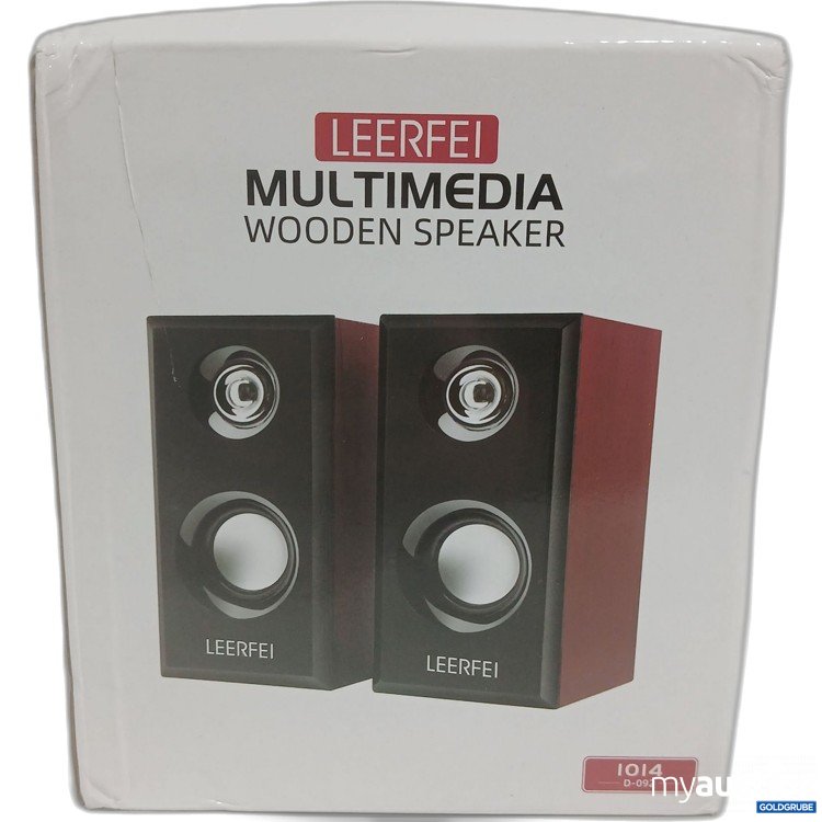 Artikel Nr. 979049 Artikel Nr. 979049: Leerfei Multimedia Wooden Speaker 1014 brown