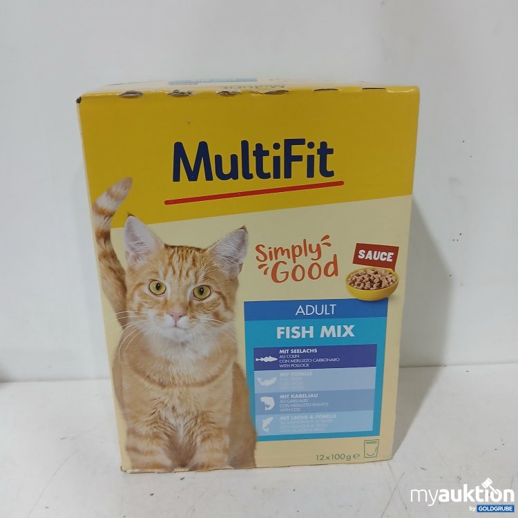 Artikel Nr. 990049 Artikel Nr. 990049: Multifit Simply Good Adult Fish Mix 12x100g