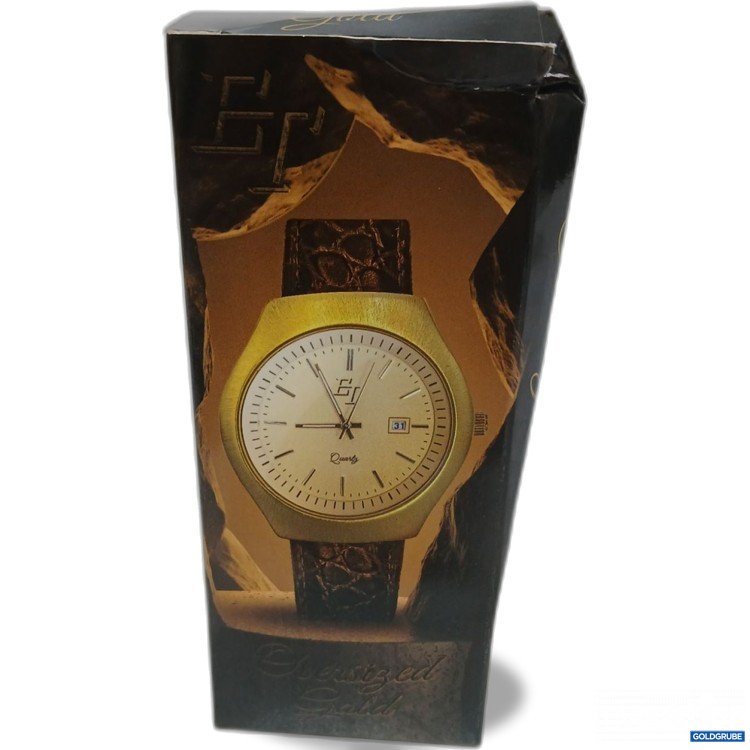 Artikel Nr. 444050: Oversized Gold Uhr 