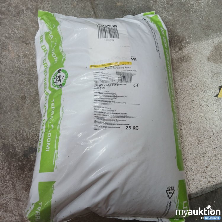 Artikel Nr. 463050: Terra Domi Blaukorn für Garten & Rasen 25kg 