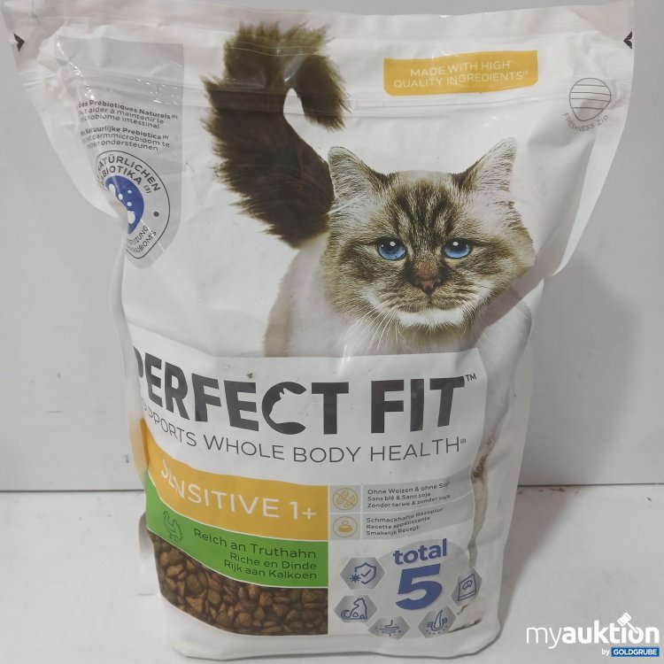 Artikel Nr. 466050: Perfect Fit Katzenfutter Sensitive 1+ Truthahn 
1,4 kg