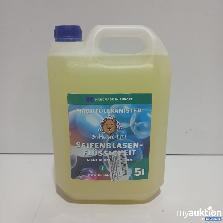 Artikel Nr. 814050 Artikel Nr. 814050: Bubble Brothers Seifenblasenflüssigkeit 5l