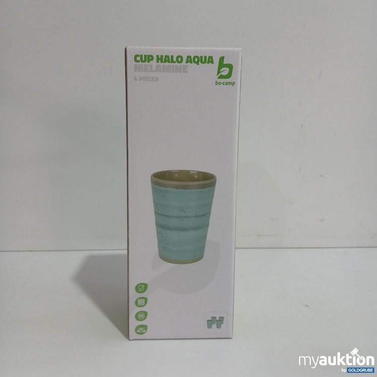 Artikel Nr. 865050: Bo camp Cup Halo Aqua Melamine 4Stk 