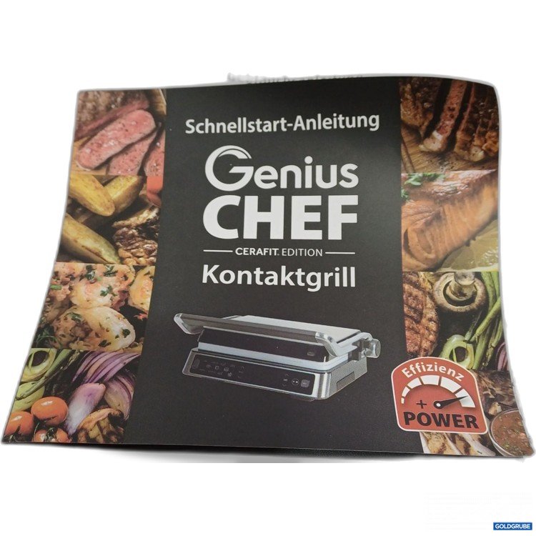 Artikel Nr. 897050: Genius Chef Kontaktgrill Cerafit Edition