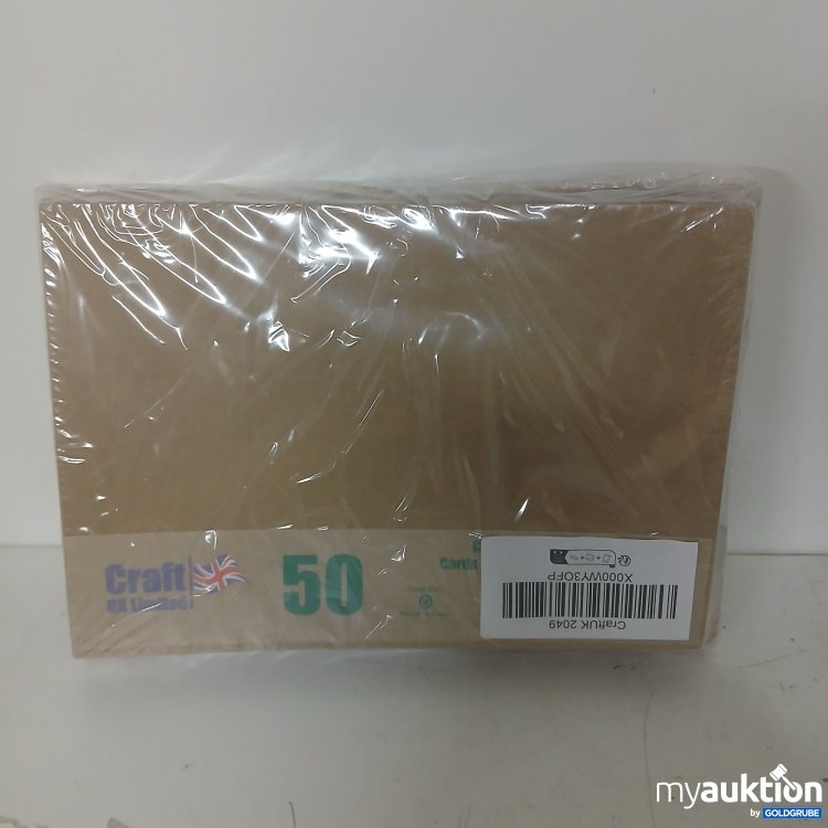 Artikel Nr. 902050: Craft UK Kartenset 50 Doppelkarten