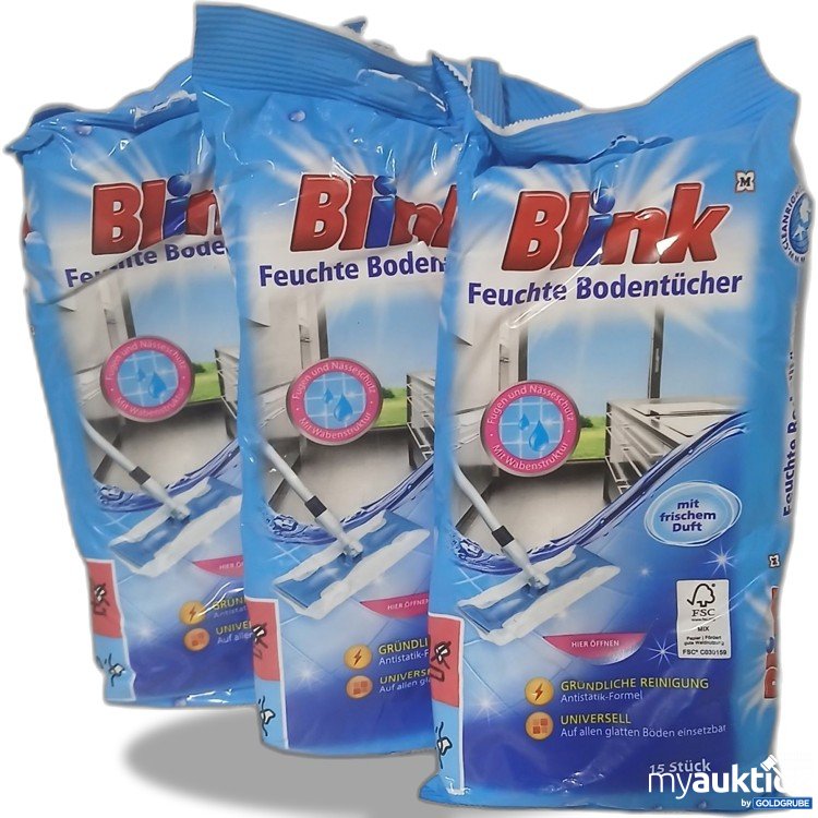 Artikel Nr. 913050: Blink Bodentücher 15 Stück 