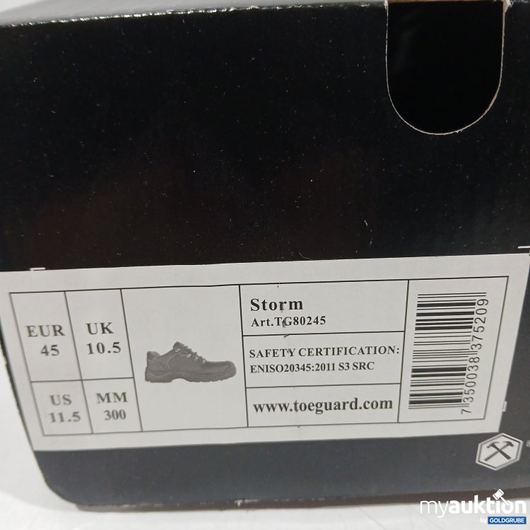 Artikel Nr. 915050: Toe Guard Sicherheitsschuhe  Storm TG80245