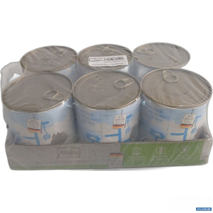 Artikel Nr. 951050 Artikel Nr. 951050: Mjamjam Katzenfutter Ente&Geflügel 6x800g