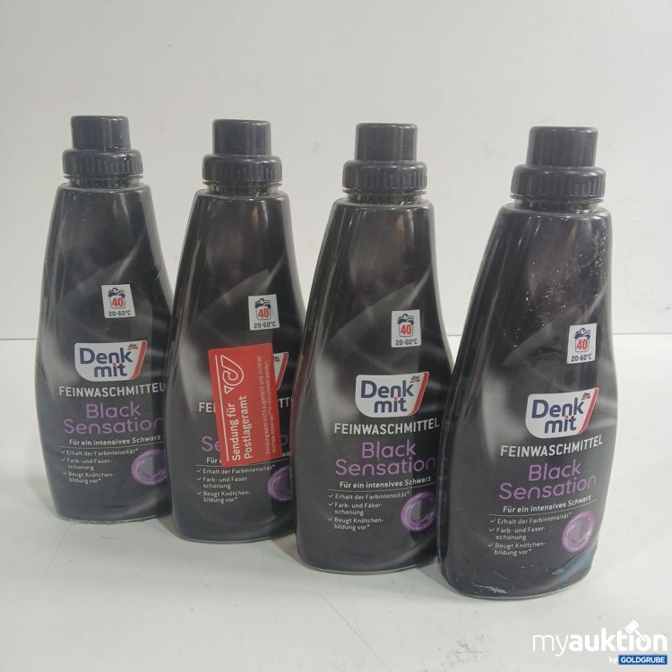 Artikel Nr. 953050: Denk mit Feinwaschmittel Black Sensation 4x1L