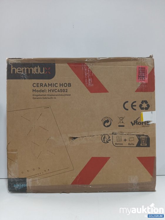 Artikel Nr. 960050: Hermitlux Ceramic Hob Model: HVC4S02 Glaskeramikkochfeld 