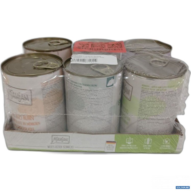 Artikel Nr. 968050: Mjamjam Hundefutter Mixpaket 6x400g