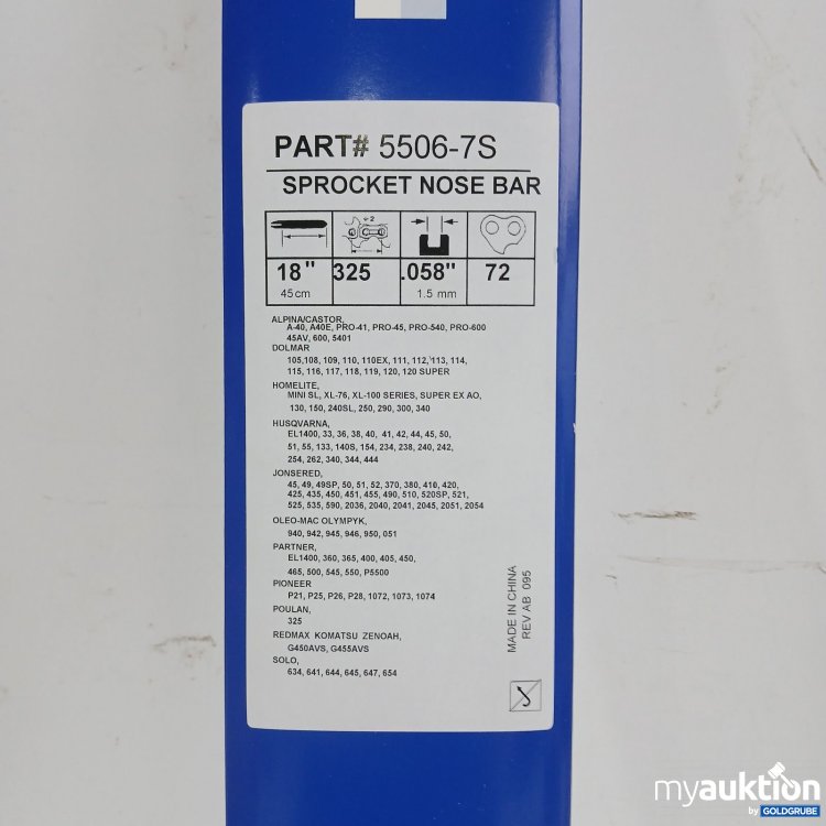 Artikel Nr. 467051: Koxx Sprocket Nose Bar 18