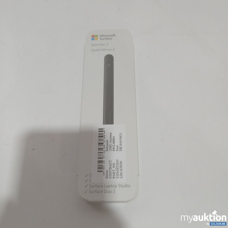 Artikel Nr. 857051 Artikel Nr. 857051: Microsoft Surface Slim Pen 2