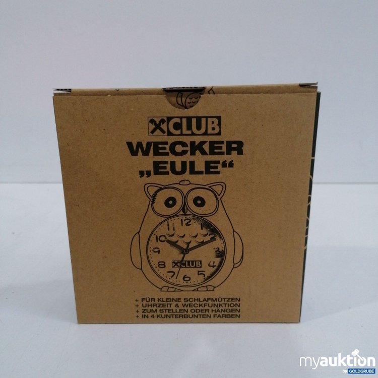 Artikel Nr. 886051: RaiffeisenClub Wecker Eule Silber 