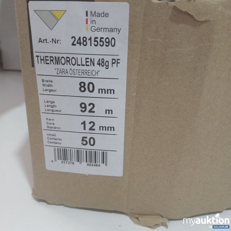 Artikel Nr. 950051: Thermorollen 48g PF 80 mm